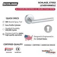 SCHLAGE, ET552 Lever Handle