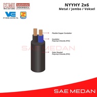 NYYHY 2x6 Stranded Cable NYYHY 2x6 Metal VokselJEMBO