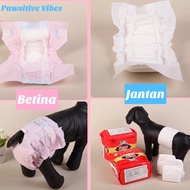 POPOK DIAPERS PAMPERS ANJING KUCING | DOG DISPOSABLE BELLY BELT MENS DIAPER | POPOK KUCING MONYET