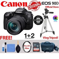 Ready Stock  Canon EOS 90D body only.  (100% Original  1+2 Year Warranty)