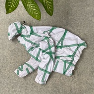 HIJAU Snowboard 686 outdoor jacket, super cool, white, green line