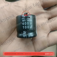 capacitor elco 100uf 400v kapasitor elko 100 uf 400 volt 400/100