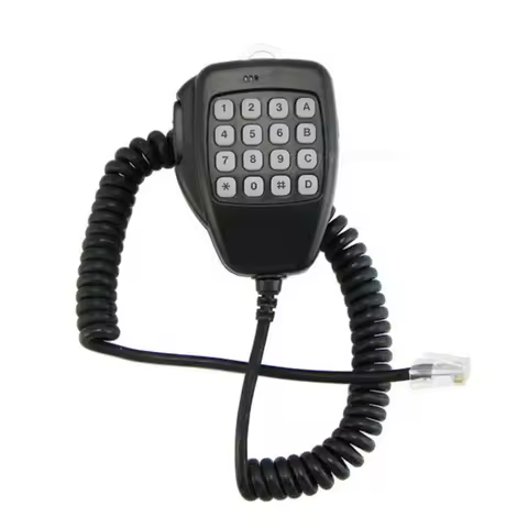 ICOM HM-118N 8-Pin DTMF Hand Speaker PTT Mic Microphone for IC-706 IC-706MKII IC-208H IC-2100H IC-22