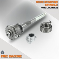 125cc Motorcycle Kick Starter Spindle For Lifan LF 125 1P52FMI Horizontal Kick Starter Engine Kayo B