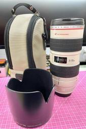 Canon EF 70-200 mm f2.8L IS USM 一代 近新狀況鏡身 非專業使用/無刮傷/沒用就住防潮箱內