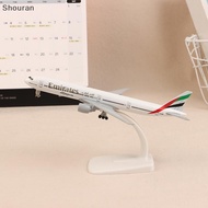 (niangben888) 20cm B777 UAE Emirates Airline Boeing 777 Aircraft Model Die-casting Alloy Metal Airpl