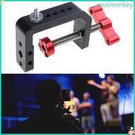 WU C Clamp Bracket Camera Mount Clamp Aluminum Alloy Camera Stand Bracket Fixed
