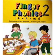 Used Children Book Jolly Phonics Finger 2: C K E R H M D by Sue Lloyd and Sara Wernham