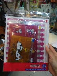Snoopy 小路比 一套三件收納袋 Peanuts