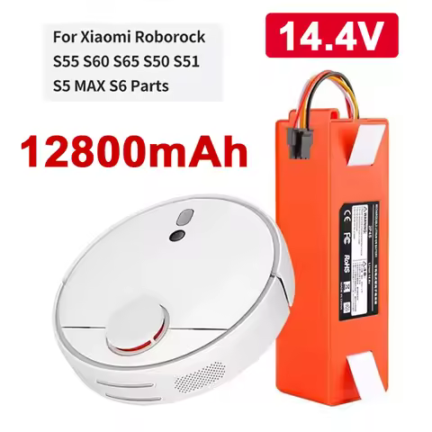 Rechargeable Li-ion Battery for Roborock S4 Max S5 Max S6 MaxV S7 MaxV Q5 Q7 E20 E25 for Xiaomi Miji