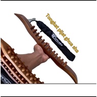 GENUINE MAHOGANY WOOD MASSAGE STICK GHUA SHA TRADITIONAL ACUPUNCTURE REFLEXION BACK SCRAPPING