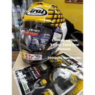 ORIGINAL Helmet Arai TAIRA yellow Limited Edition 300units worlwide