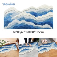 [Shamjina] Carpet, Bedside Carpet, Fluffy, for Home Decoration, Carpet, Gift, 3D Doormat, Ocean Carp