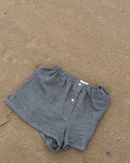 Stripe Boyfriend shorts