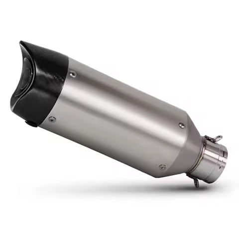 51mm Motorcycle Exhaust Universal Carbon Muffler with DB Killer For Z250 Ninja400 GSR400 GSXS150 G31