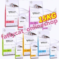 MOLLY CAT FOOD 15KG MAKANAN KUCING MOLLY