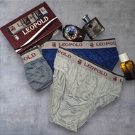 KATUN 3 pcs Leopold Briefs CD Men's Cotton Leopold 04