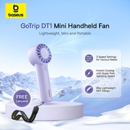 Baseus GoTrip DT1 Mini Handheld Fan Turbo Fan Adjustable Cooling Strong Wind Hand Small Pocket Fan