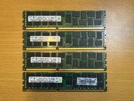 4 items of DDR3 RAM 8GB 2Rx4 PC3L 10600R