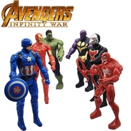 Marvel League Of Legends Model Toys Avengers Spiderman Hulk Thanos Toy Set