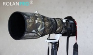 ROLANPRO Waterproof Lens Camouflage Coat Rain Cover For Canon EF 400mm F/2.8L II USM Lens Protective