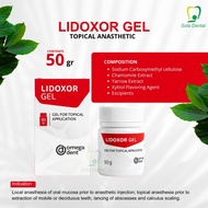 Omegadent Topical Anesthetic Gel Lidoxor Gel Topical Anesthetic/