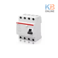 กันดูด F204/100A 4P 100A RCCB ABB