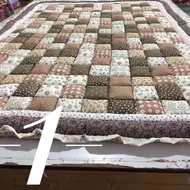 Toto karpet patchwork tebal 150cm x190 cm Saiz queen