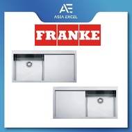 FRANKE PLANAR PPX 611 LEFT / RIGHT DRAINER SINGLE BOWL STAINLESS STEEL MADE IN ITALY KITCHEN SINK WI