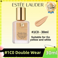 【Fast Shipping】Estee Lauder #1C0 Foundation 30ml High-temperature Non-smudding Sensitive Skin Oily S
