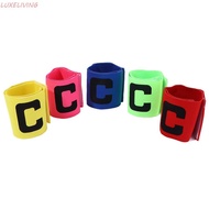 LUXELIVING Captain Armband Soccer Player Leader Soccer Gift Rugby Player Bands 6 Colors Baseball Soc