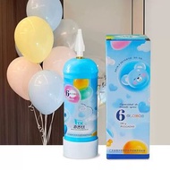 【超精裝便攜新款氦氣瓶】1支 (產品規格：約充約6個氣球10寸氦氣球 代氫氣罐) (約22cm 高 7cm寬 約1支水size)