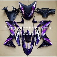 Rs150 V1 & V2 Cover Set Custom Purple kilat