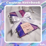 Customize Notebook/Planner/Journal | A5 A6 A7 [Custom Design - Handmade Birthday Gift]