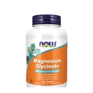 Now Foods Magnesium Glycinate, 180 Tablets
