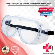 SAFETY GOOGLES ANTI-FOG 1621AF SIRIM DOSH APPROVED