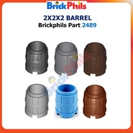 Brickphils Part 2489 - Barrel (2x2x2 size)