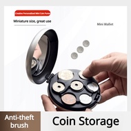 Car Coin Case Round Cosmetic Mirror Coin Case Round Coin Case Cosmetic Mirror Coin Case