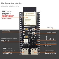 1 PCS ESP32 ESP32-S3 WiFi+Bluetooth IoT Dual Type-C Development Board ESP32-C6-DevKitC-1 Development