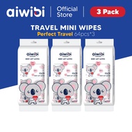 Aiwibi Baby Travel Mini Water Wipes