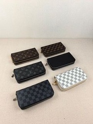 順豐包郵 LOUIS VUITTON LV長款雙拉鏈銀包 卡包 錢夾 護照包 零錢包 男款 禮盒 生日禮物 情人節Wallet, men's gift box, birthday gift, Vale