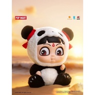 Pop Mart Nezha's Magic Boy in the Sea Hug Series Vinyl Face Plush Panda Nezha DollHT99 AFE4