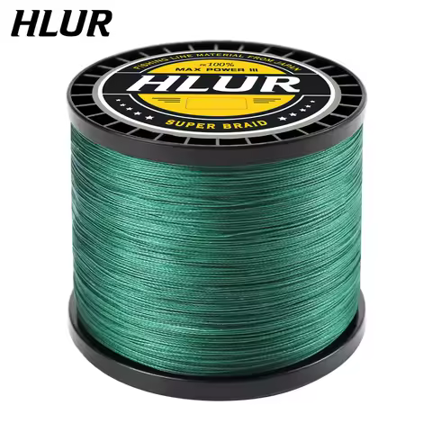 HLUR 300M 500M 1000M Braided Fishing Line 4 Braid 4 Strands Fishing Thread Multifilament Line Braide