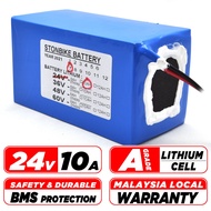 24V 10AH A Grade 18650 Lithium Battery Pack for Electric Wheelchair / Ebike / E Scooter  / BMS Prote