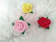 Bros bunga mawar flanel handmade Murahhhh