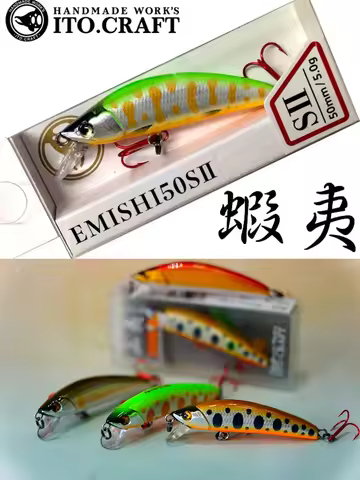 Japan ITO CRAFT ITOCRAFT YAMAI 50S / EMISHI MINNOW 50S 65S 68S 5g/4.5g/3.7g/4g/3.5g/ 6.8g Stream Bai