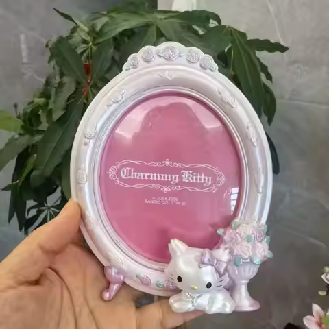 5inch Cartoon Hello Kitty Charmmy Resin Photo Frame Picture Frame Kids Gifts Valentine's Day Gift De
