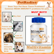 【BUY 4 FREE 1】 BORAMMY Dog Supplement Cat Supplement Pet Supplement Dog Probiotic Dog Vitamin Cat Vi