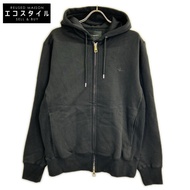 12 Più Uno Uguale Tre MRB659-COT396 黑色 SIC 拉鍊連帽側羅紋針織拉鍊派克大衣 VII [二手]