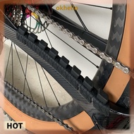 [Okhello.sg] Silicone MTB Bike Chain Guard Cover Frame Scratch Resistant Protector